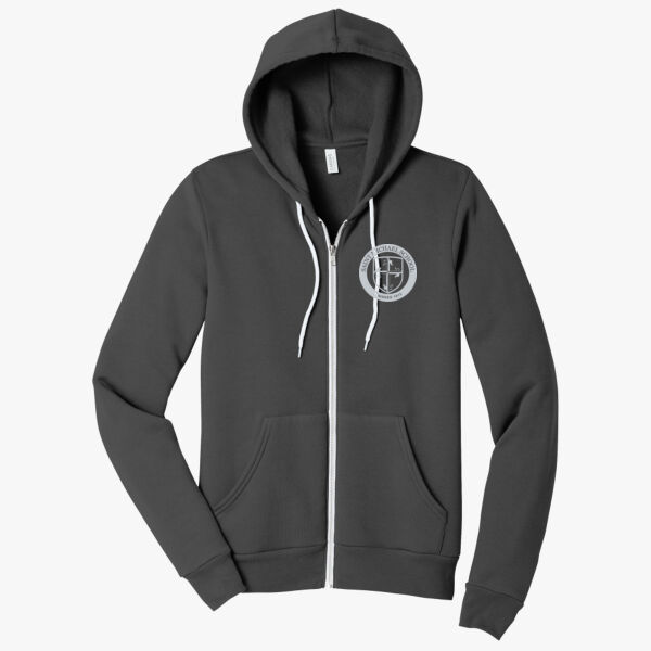 BELLA+CANVAS Unisex Sponge Fleece Full-Zip Hoodie. Thumbnail